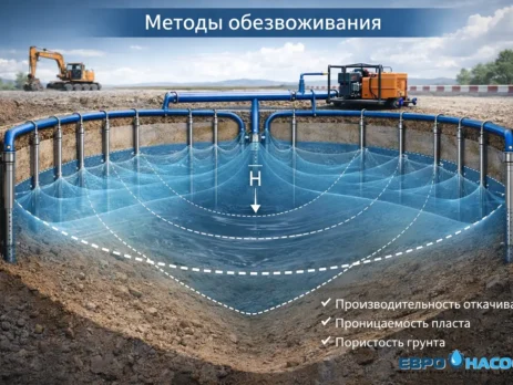 Методы обезвоживания участка