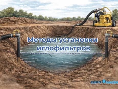 Методы установки иглофильтров