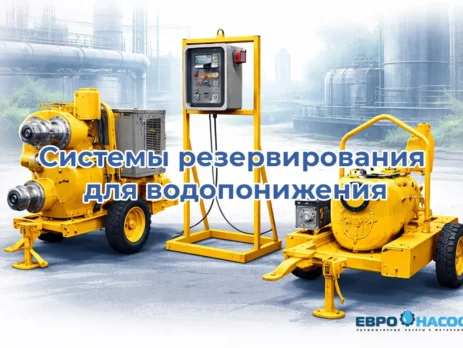 Системы резервирования для водопонижения