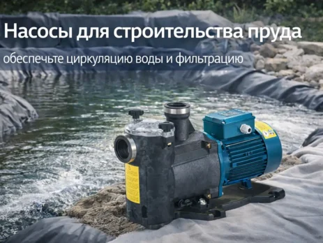 Насосы для строительства пруда