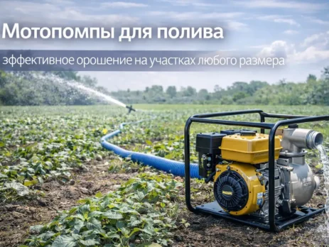 мотопомпы для полива