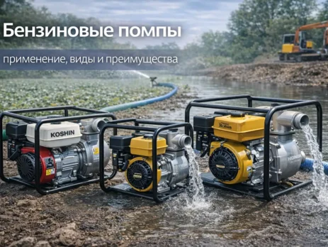 Бензиновые помпы - применение, виды и преимущества